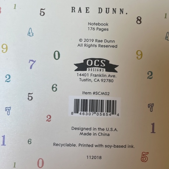 Rae Dunn notebook - Picture 3 of 7